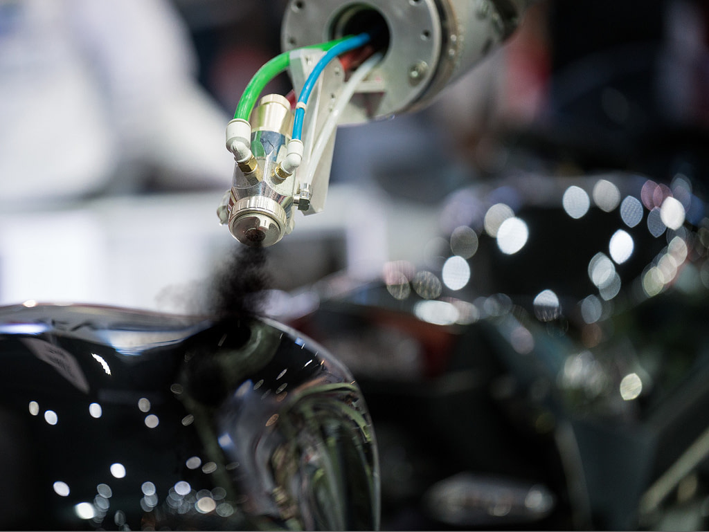 TextureJet - Prepare component surfaces for coatings