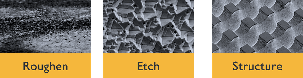 Roughen, Edge and Structure
